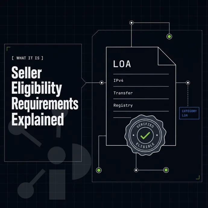 LOA document with a wax-seal style stamp