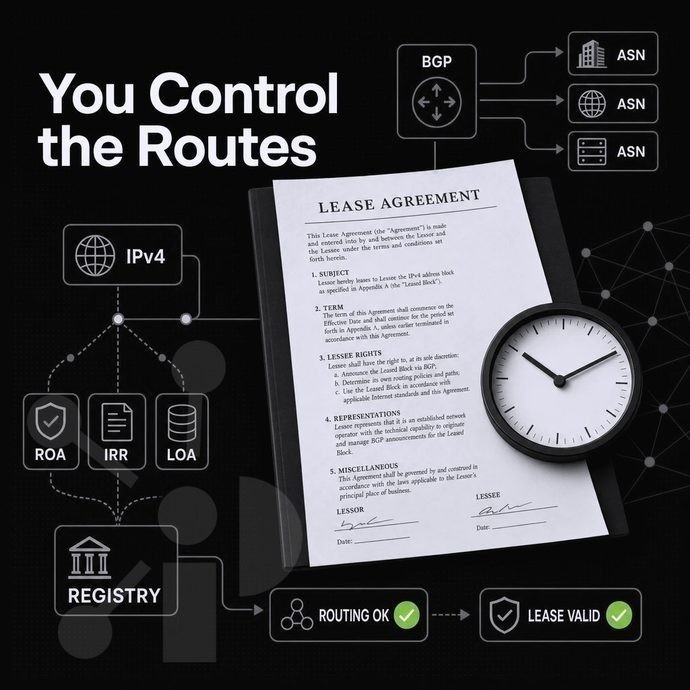 lease agreement document with a clock icon