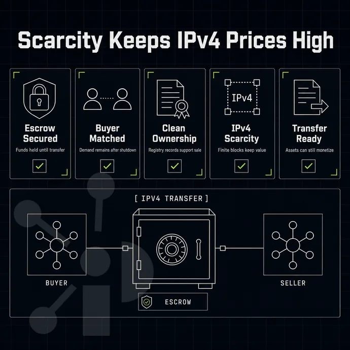 escrow strongbox between a buyer and seller node