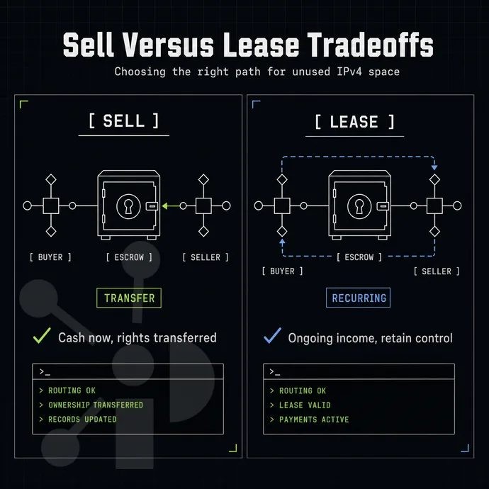 escrow strongbox between a buyer and seller node