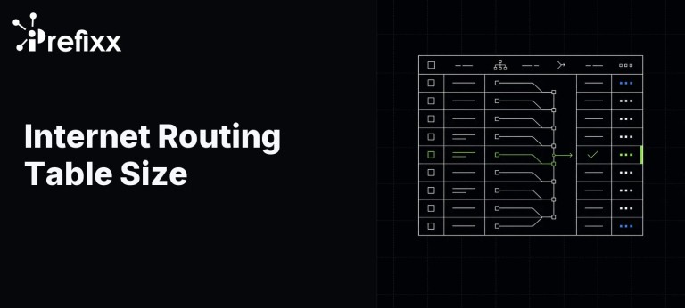 Internet Routing Table Size: What 1M Routes Means