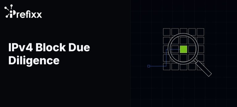 IPv4 Block Due Diligence: Avoid Dirty Prefixes