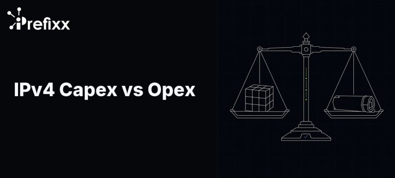 IPv4 CapEx vs OpEx: Buy or Lease the Right Way